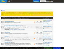 Tablet Screenshot of forum.pcgames.de